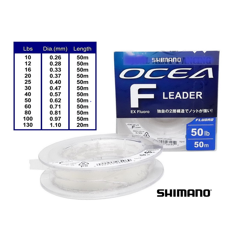 Fluorocarbono Shimano Ocea Leader F 50m 2