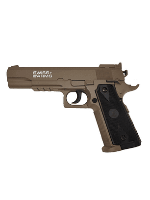 Pistola Balin Swiss Armas P84 TAN 4.5mm Full Metal
