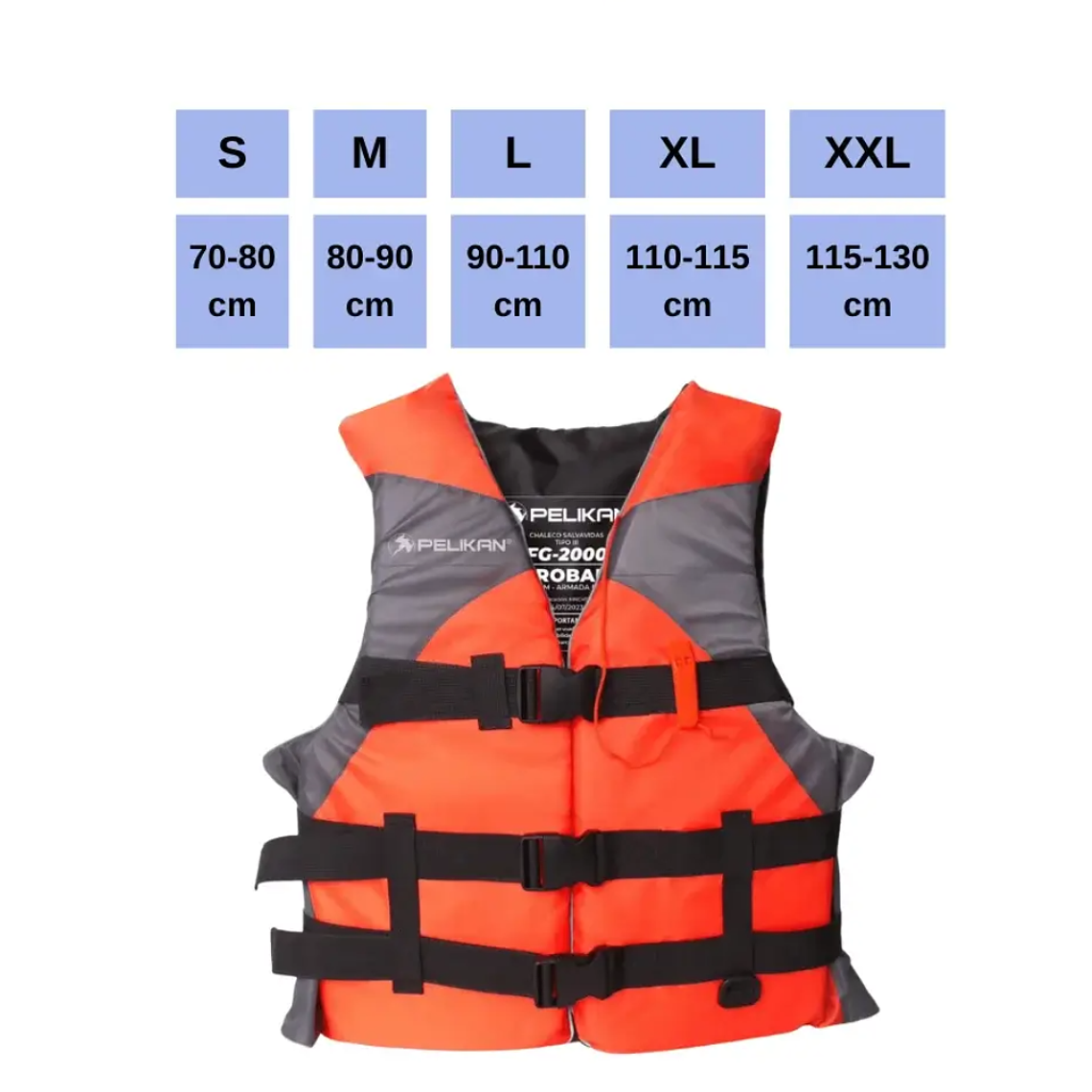 Chaleco Salvavidas Pelikan 2