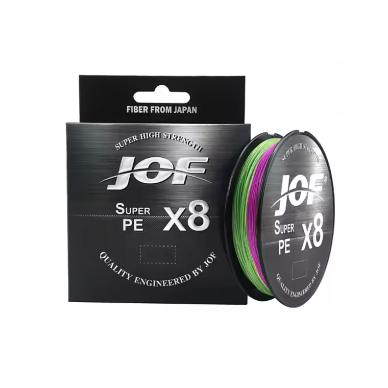 Multifilamento JOF Super PE X8 300m Multicolor 1