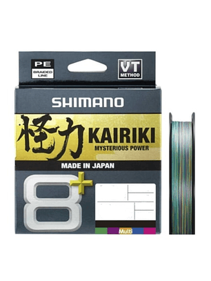 Multifilamento Shimano Kairiki 8 plus 300m Multicolor