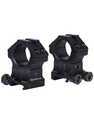 Monturas West Hunter ajustable Picatinny Negro