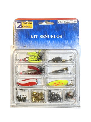 Kit Señuelos Falcon Claw TK-100