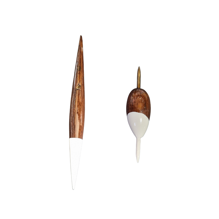 Pluma o plumilla de Madera Artesanal Bicolor 1