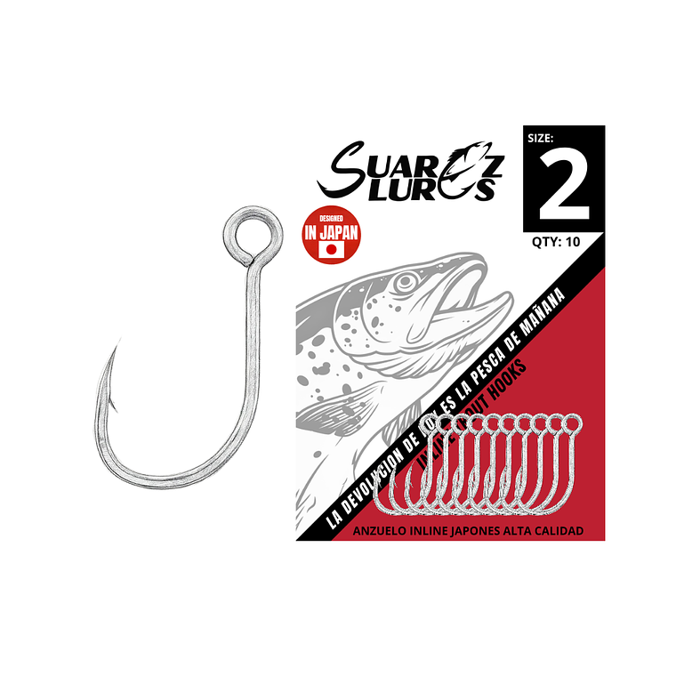 Anzuelo Inline Suarez Lures 1