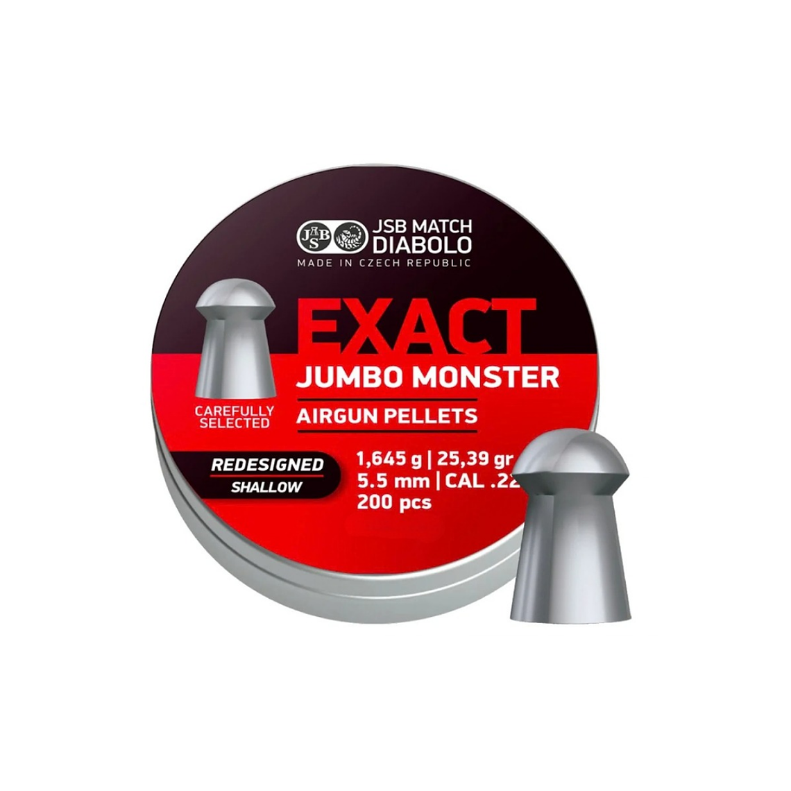 Poston JSB Exact Jumbo Moster Rediseñados Shallow 200 pcs 1