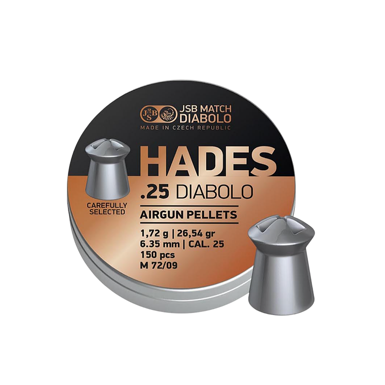 Poston JSB Hades .25 Diabolo 6.35mm - 26,54gr 150 pcs 1