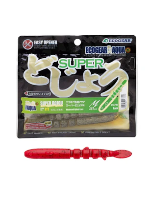 Vinilo EcoGear Jukusei Aqua Super Dojou M 110mm con aroma y sabor