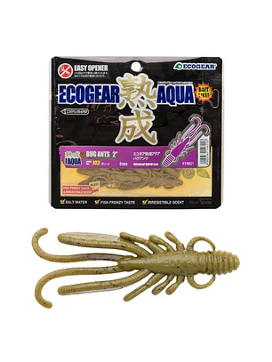 Vinilo EcoGear Jukusei Aqua Bug Ants 2″ con aroma y sabor