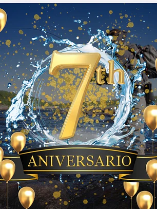 Sticker Aniversario x 5