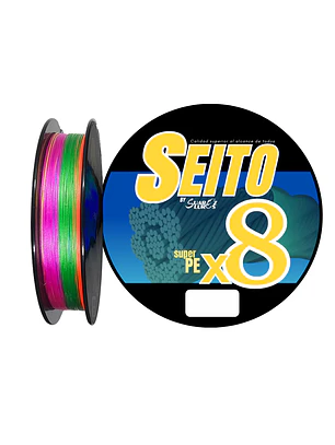 Multifilamento Seito Super PE X8 300m Multicolor