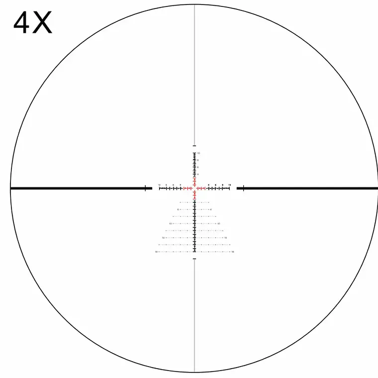 Mira Telescopica JTS Scope 4x16X50 Primer Plano Focal 6