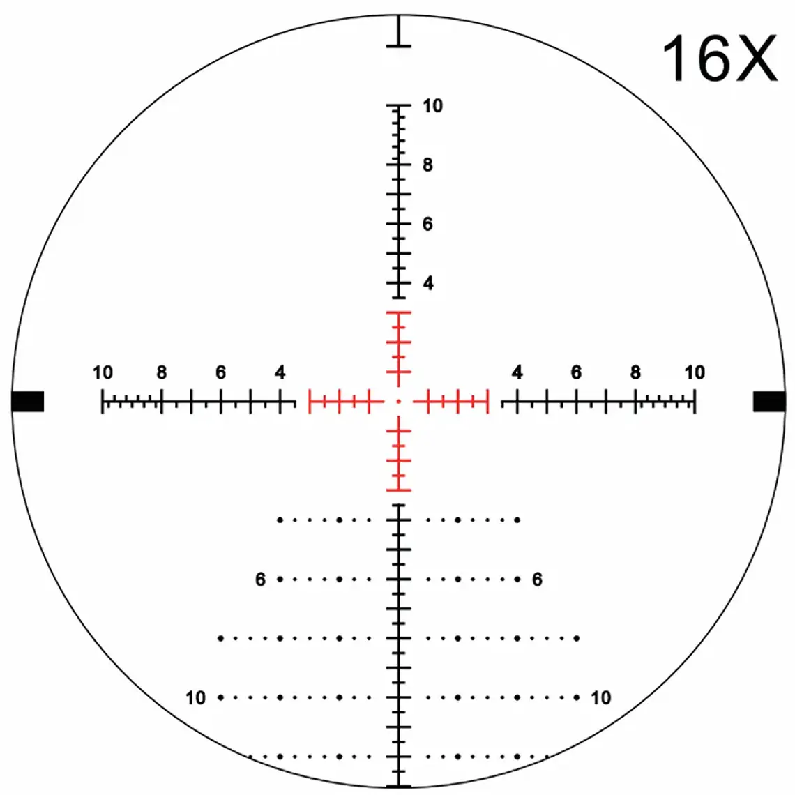 Mira Telescopica JTS Scope 4x16X50 Primer Plano Focal 7