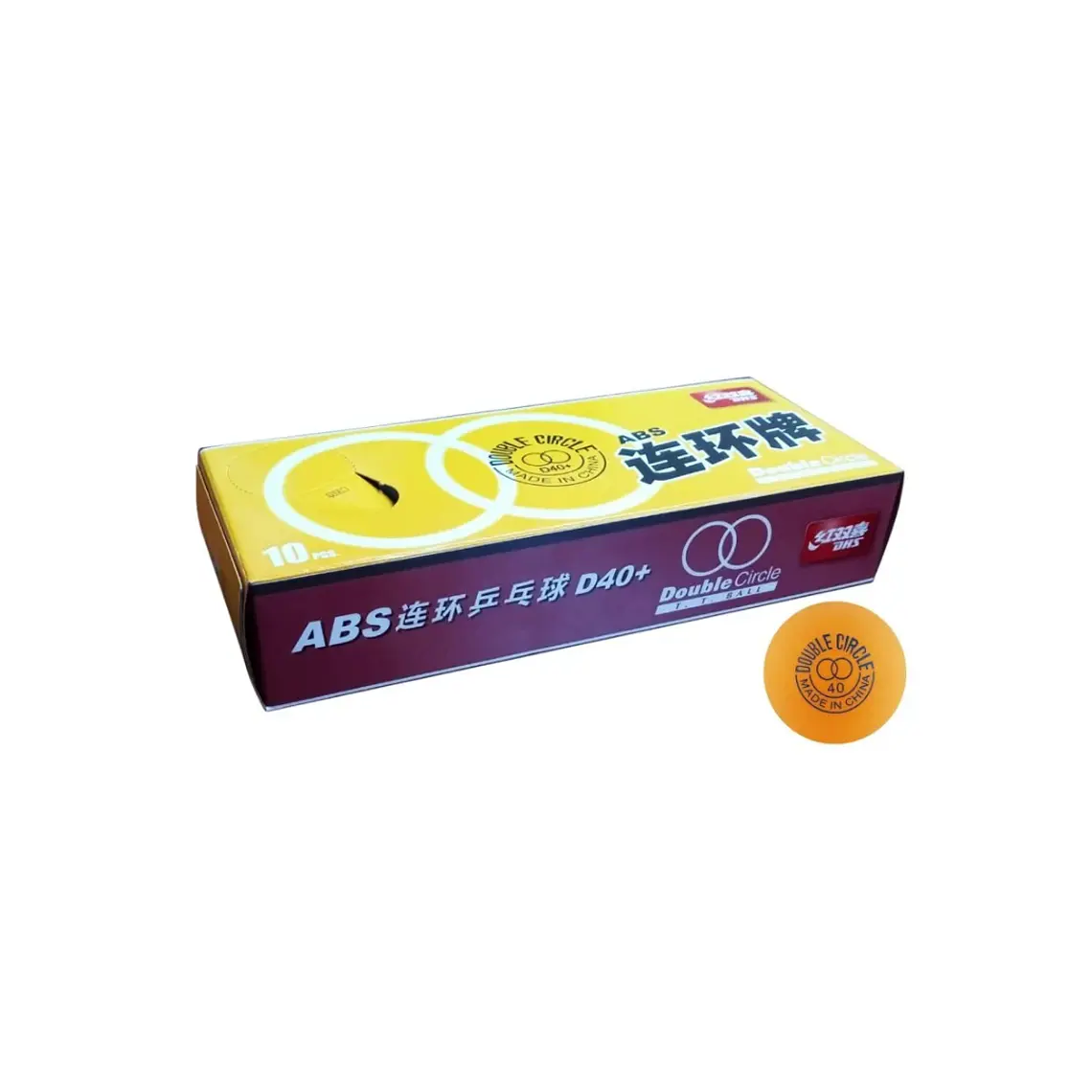 SET 10 PELOTAS PING PONG DCIRC N 1840DY NA 1