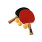 Set de Ping Pong Match 2 Estrellas Uk time - Miniatura 1