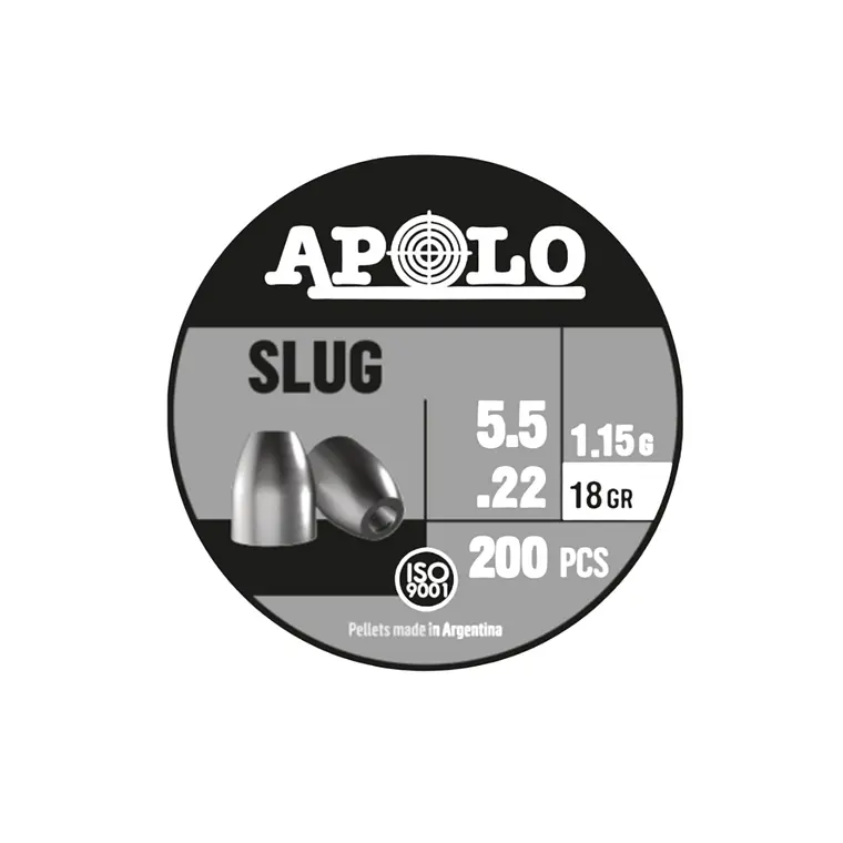 Poston Apolo Slug 5.5 18gr 200pcs 1