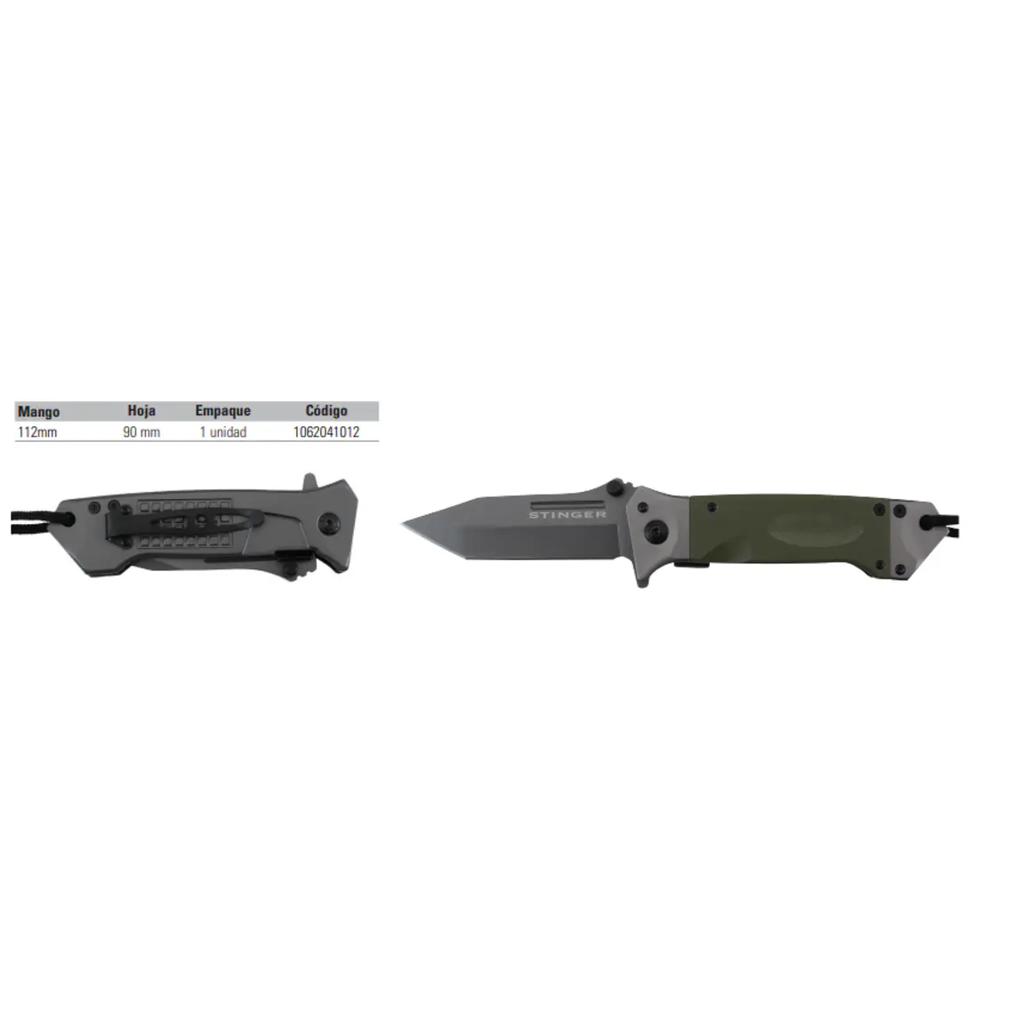 Navaja Tactica Stinger Bora ST1 2