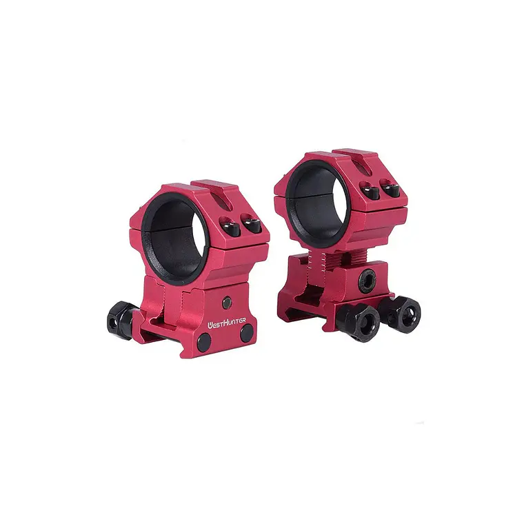 Monturas West Hunter ajustable Picatinny Rojo 1