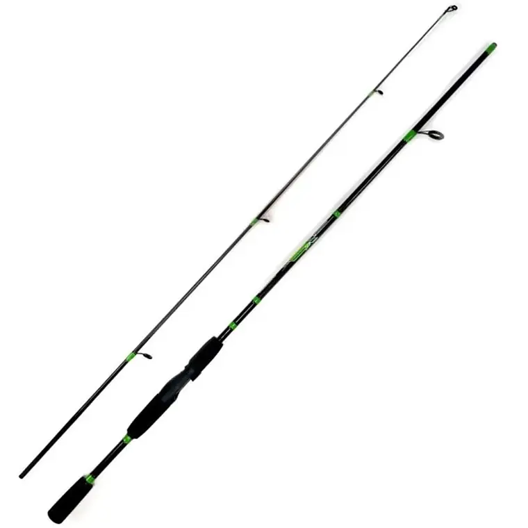 Combo Rapala Levels 2500 1.95m 7-28g + Carrete + caja accesorios 3