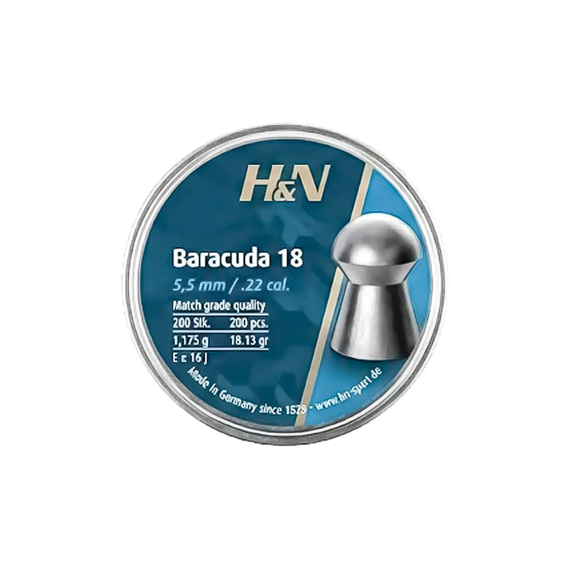 Poston H&N Baracuda 18 5.5 18,13gr 200 pcs 1