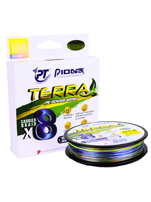 Multifilamento Pioneer Terra 8X Braid 150m Multicolor