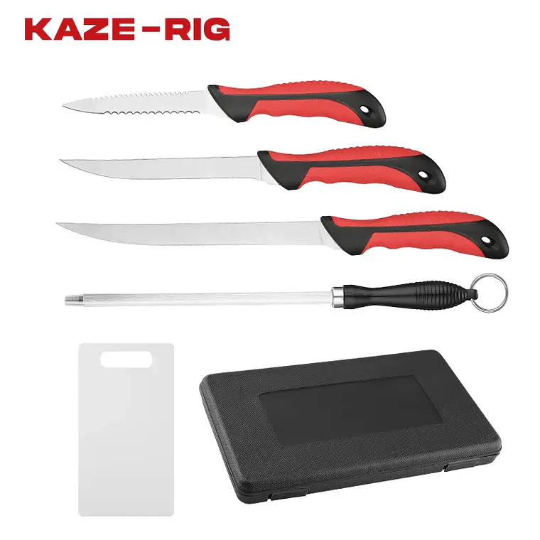 Set Cuchillos Fileteros Kaze-Rig Fillet Master Precision 2