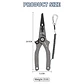 Alicate de pesca Kaze-Rig multifuncional ProGrip - Miniatura 2