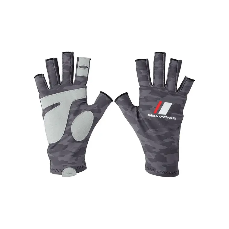 Guantes Major Craft UV Cut-Dark Grey 1