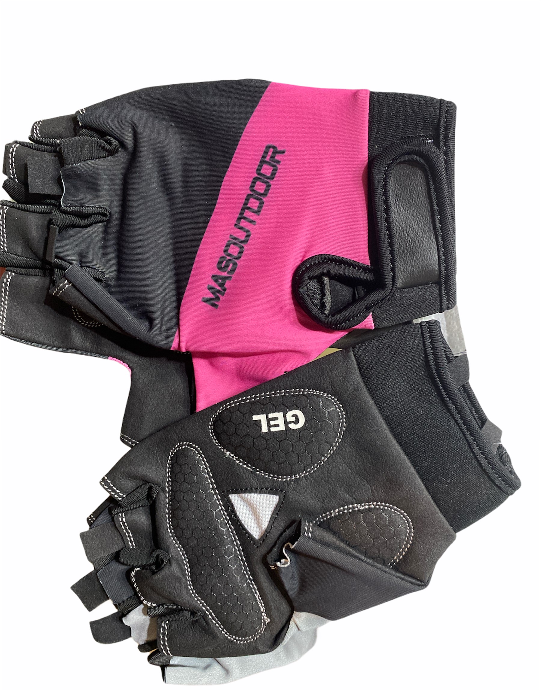 Guantes Cortos Rosado MasOutdoor