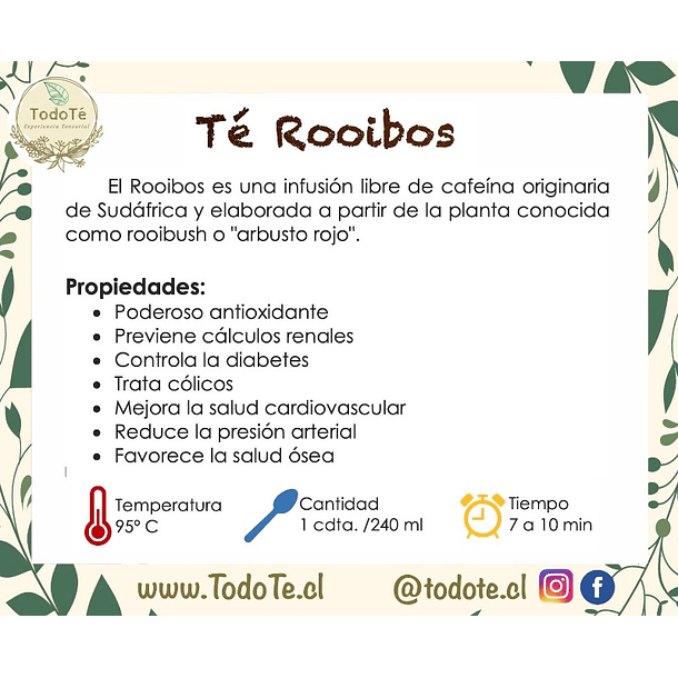 Té Rooibos 3