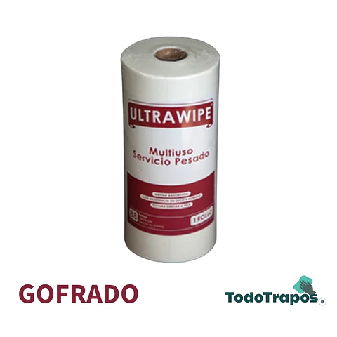 Paños Ultrawipe Gofrado 88 paños 28x42 cm Etiq. Roja   / $ 6.210 mas IVA