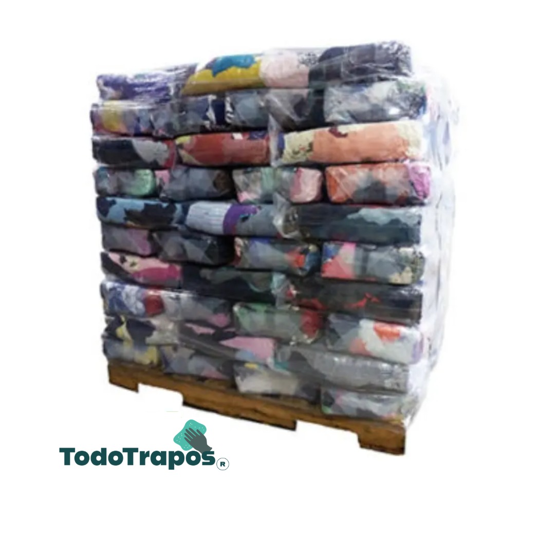 Paños de Algodón Color 1 Kg Precio al comprar 250 Kg. / $ 1.420 mas IVA el kg