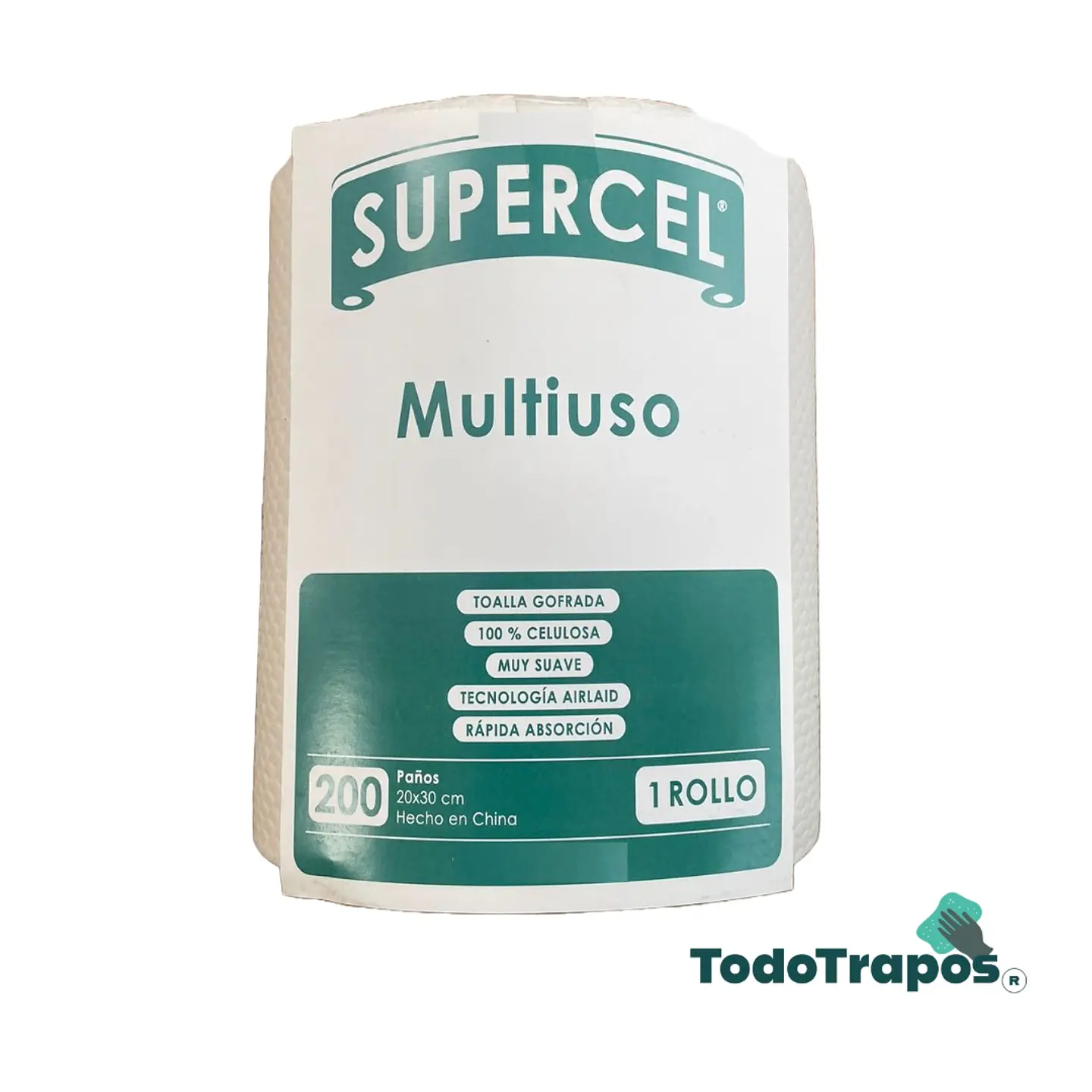 Paños SuperCel 200 paños Airlaid de 20x30 cm 1