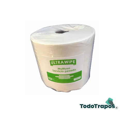 Paños Ultrawipe Rollo 88 paños de 28x42 cm Etiq. Verde / $ 6.210 mas IVA