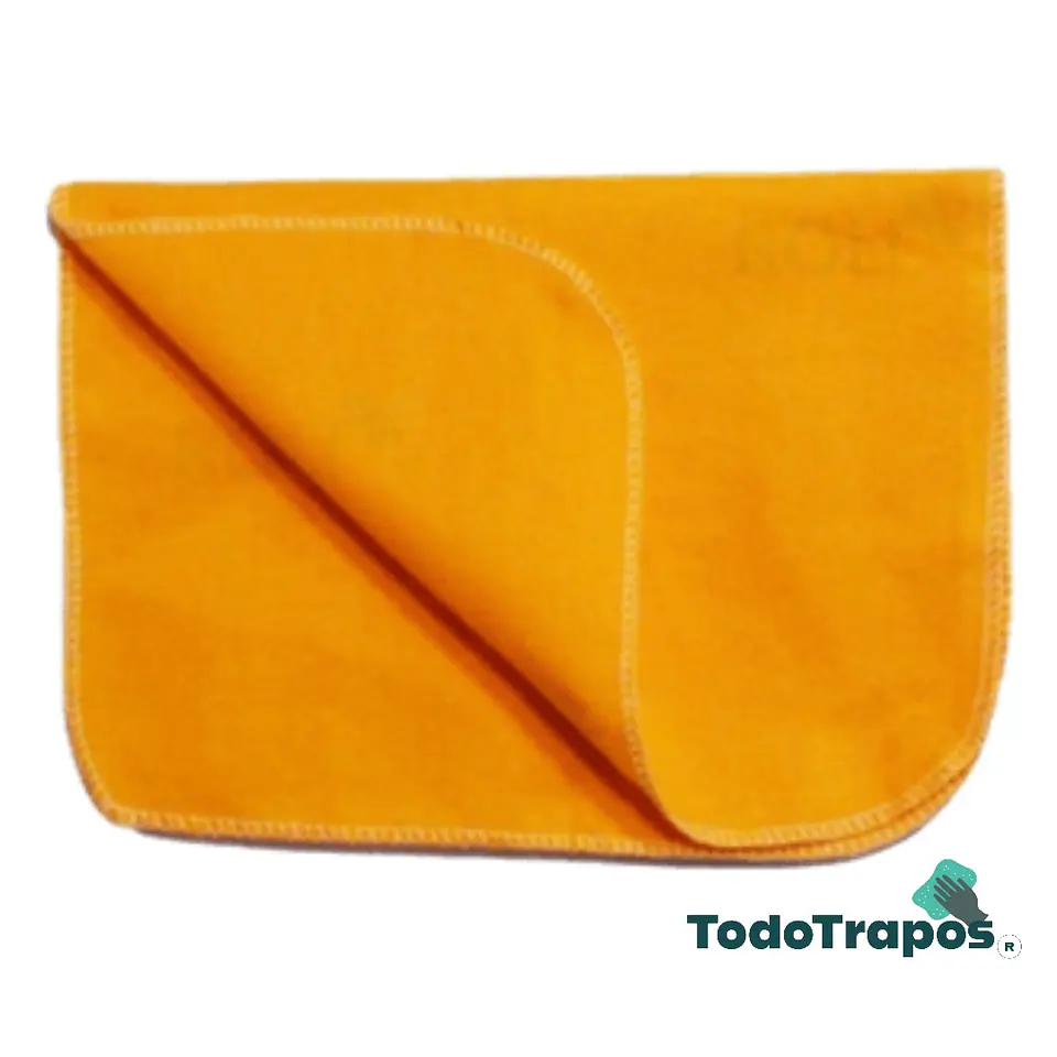 60 Paños Moletón Amarillo 30x30 cm - 30x40 cm - 40x40 cm 1