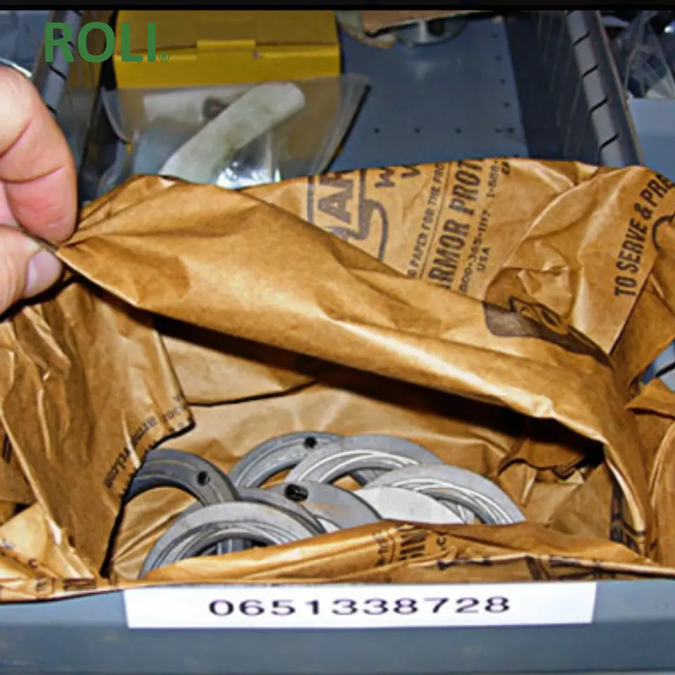 ROLLO PAPEL VCI KRAFT ANTIOXIDANTE ARMOR WRAP 30G 1.22 MT ANCHO X 450 MTS 4