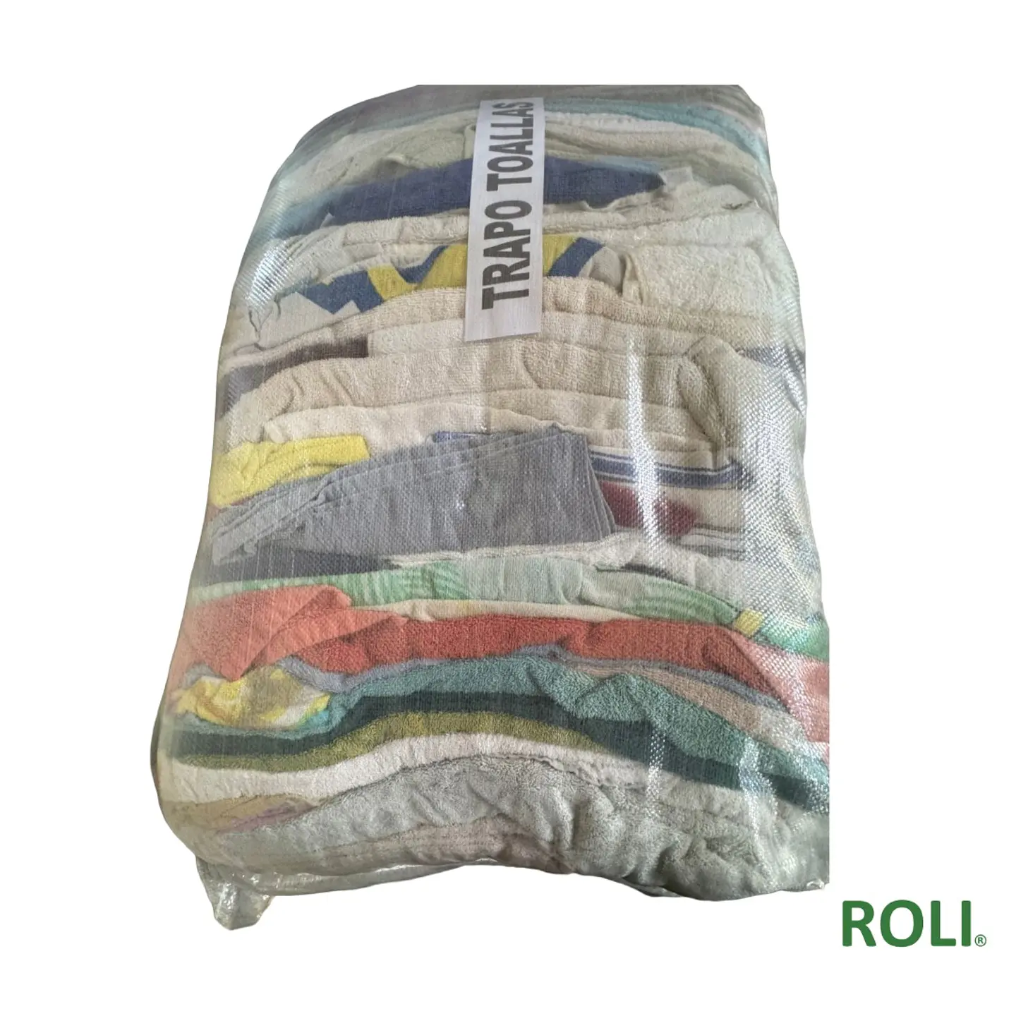 Trapos de Toallas Surtidas en Color Saco 20 Kg. 1