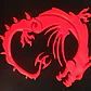 Logo Msi Adorno Para Gamer - Miniatura 2