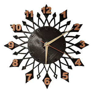 Reloj Pared 3d - Personalizado - Variedad De Colores