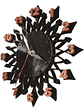 Reloj Pared 3d - Personalizado - Variedad De Colores - Miniatura 2