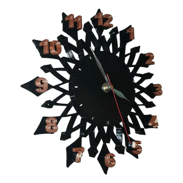 Reloj Pared 3d - Personalizado - Variedad De Colores 3