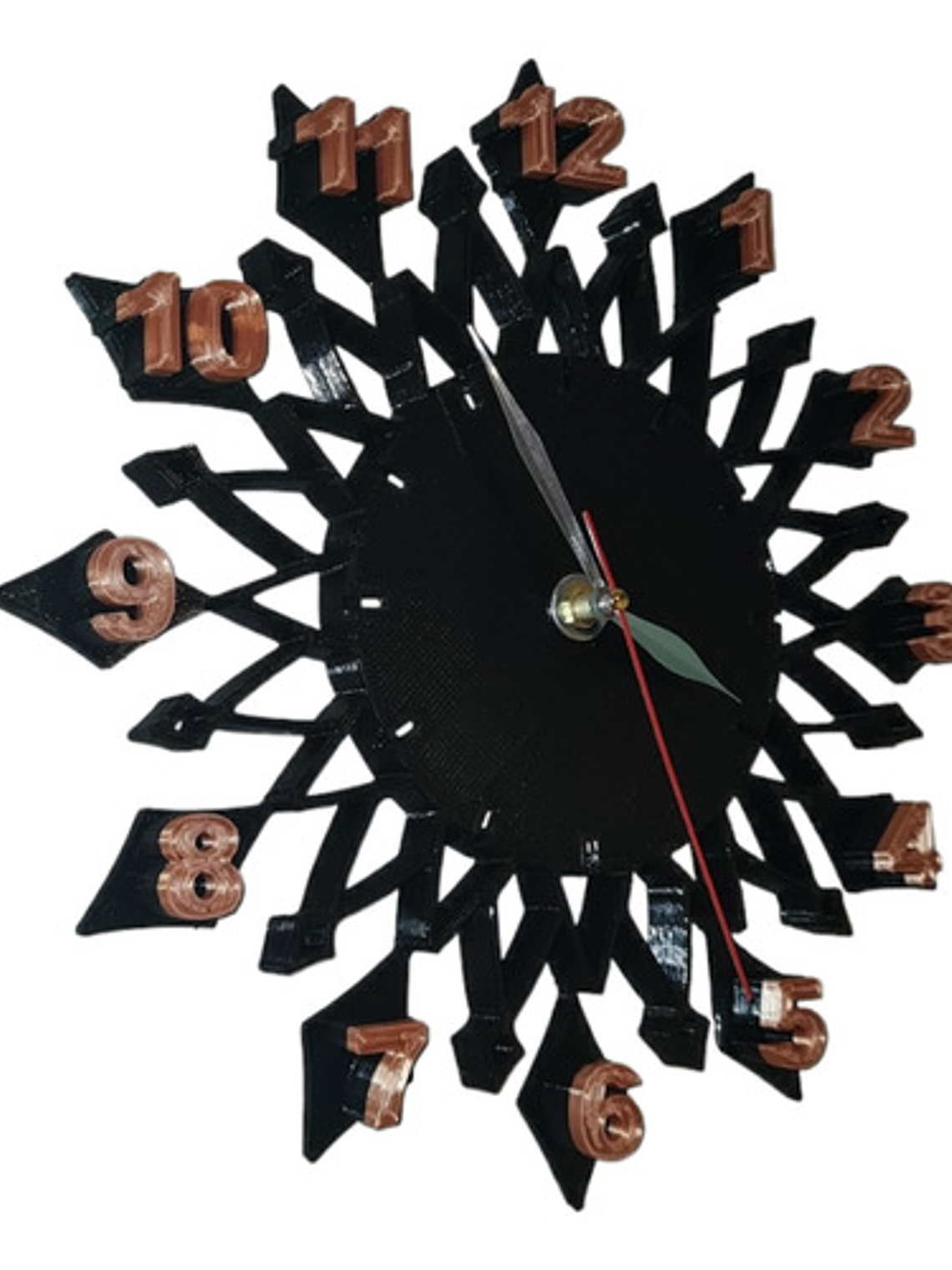 Reloj Pared 3d - Personalizado - Variedad De Colores 3