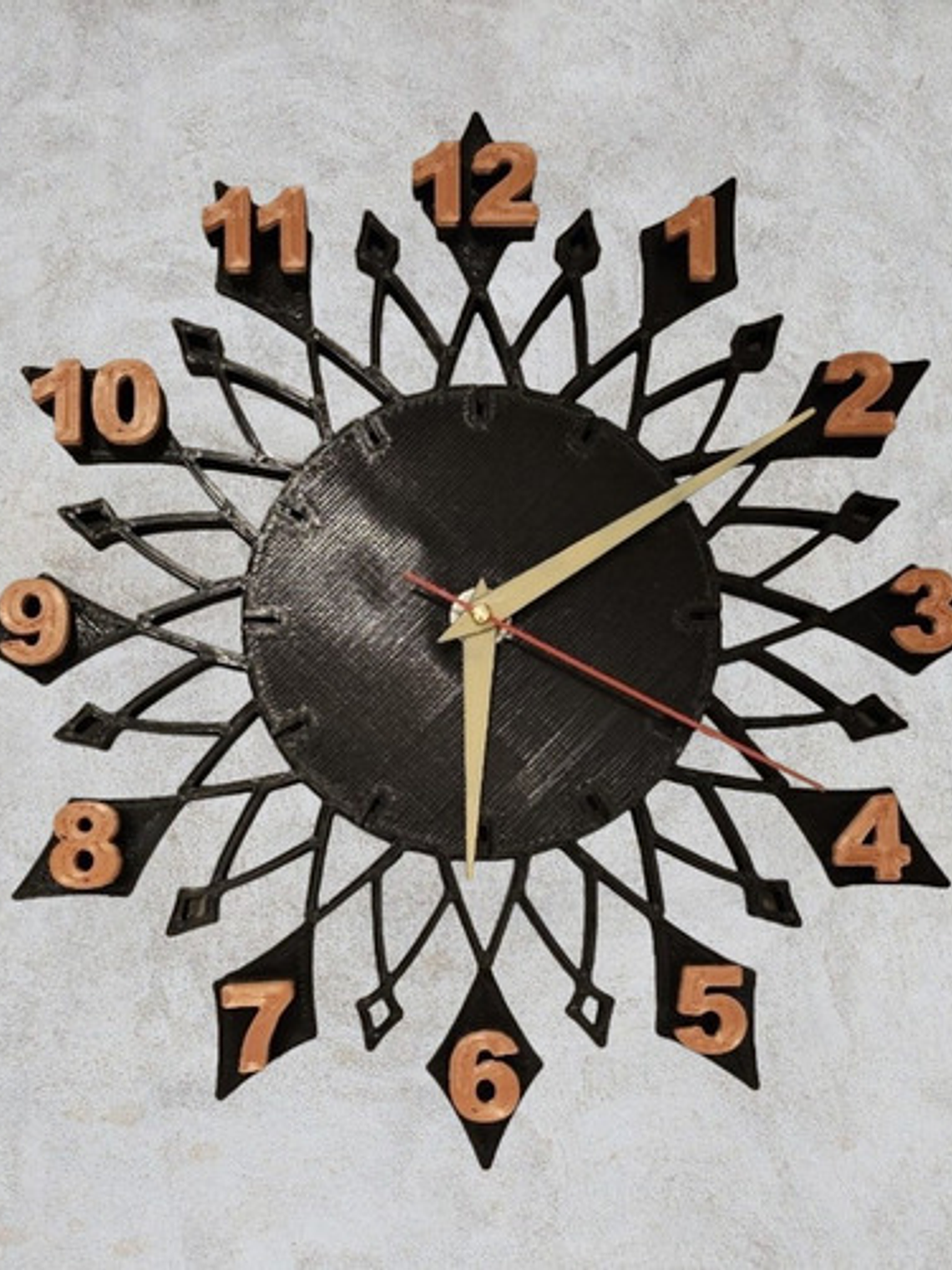 Reloj Pared 3d - Personalizado - Variedad De Colores 5