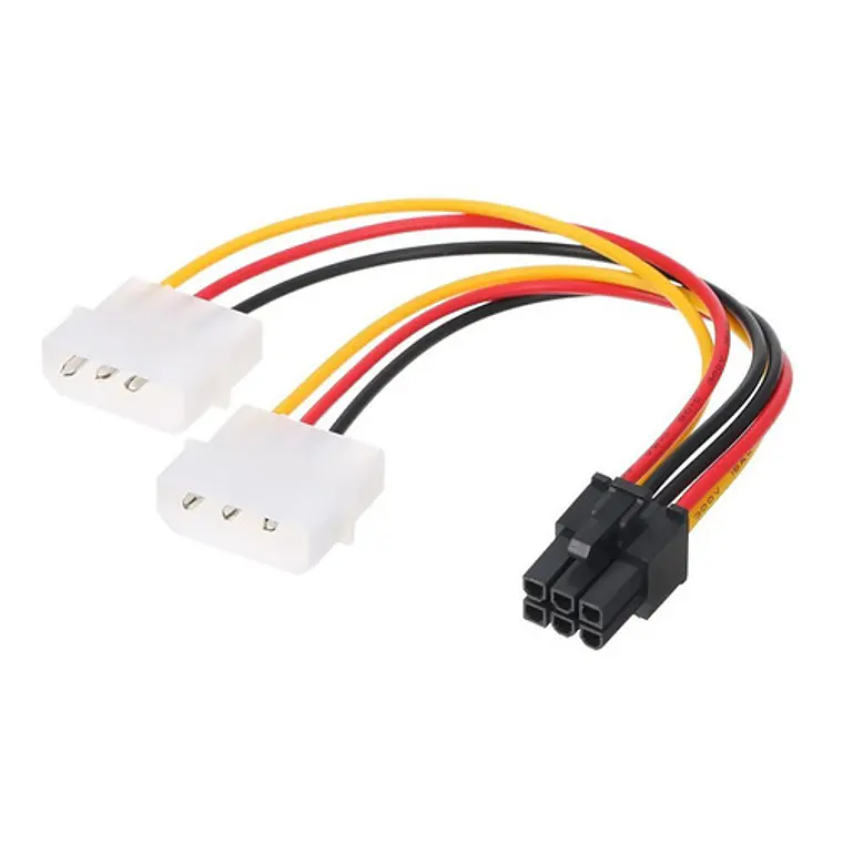 Cable Tarjeta De Video Pci Express A 2 Molex 4 Pin 1