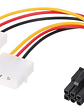 Cable Tarjeta De Video Pci Express A 2 Molex 4 Pin - Miniatura 1