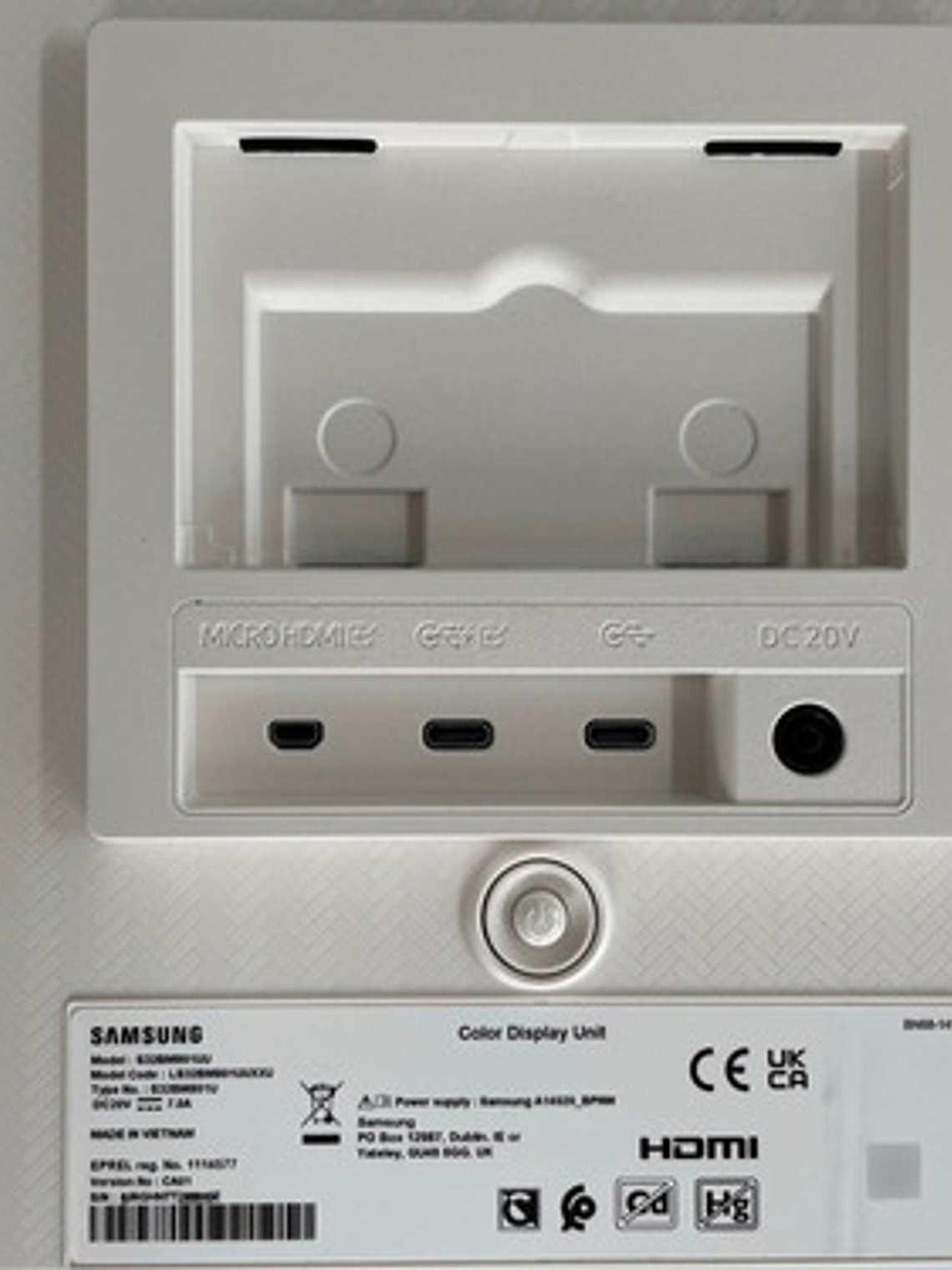 Adaptador Vesa Monitor Samsung M8 Y Similares 5