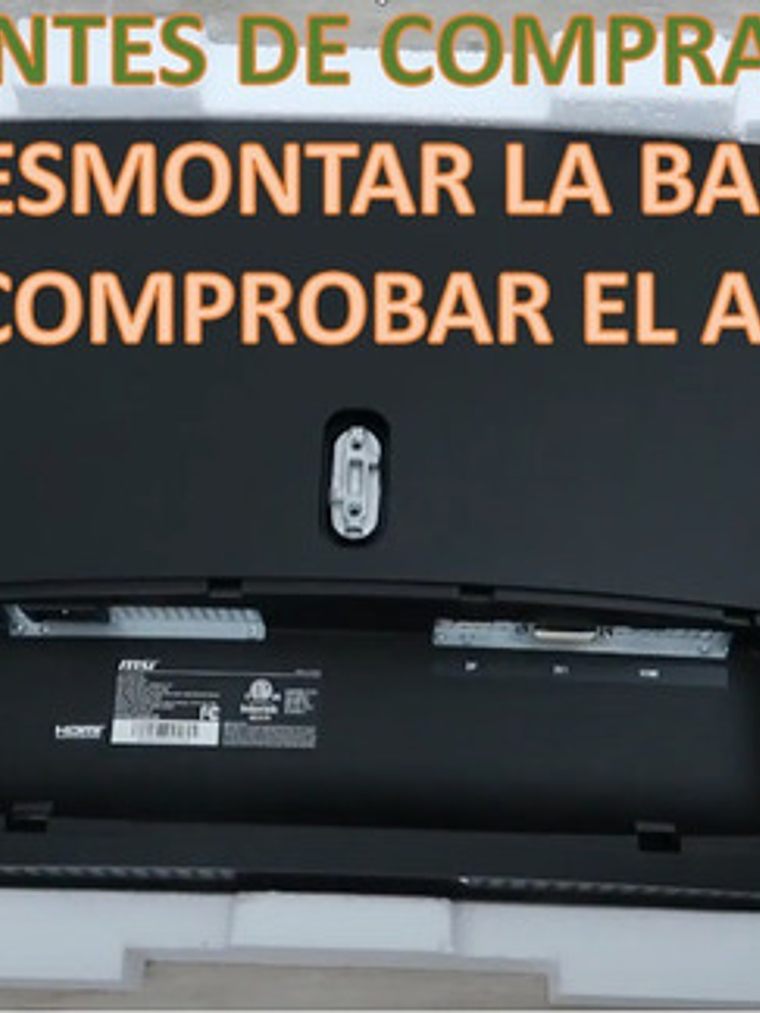 Adaptador Vesa Monitor Msi Optix G24c, G27c Y Similares 11