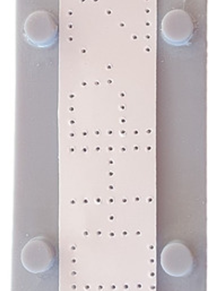 Plantilla  Molde Grabado Patente 10mm - 1cm 5