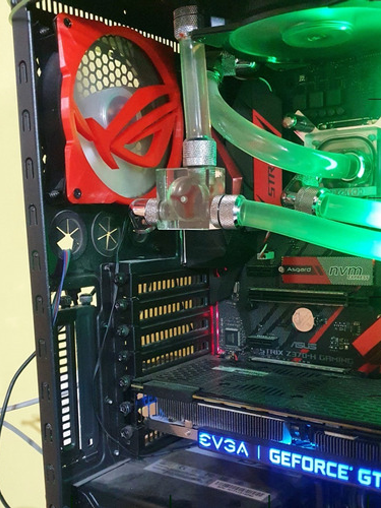 Skin O Parrilla Para Ventiladores De 140mm  (logo Asus-msi) 5