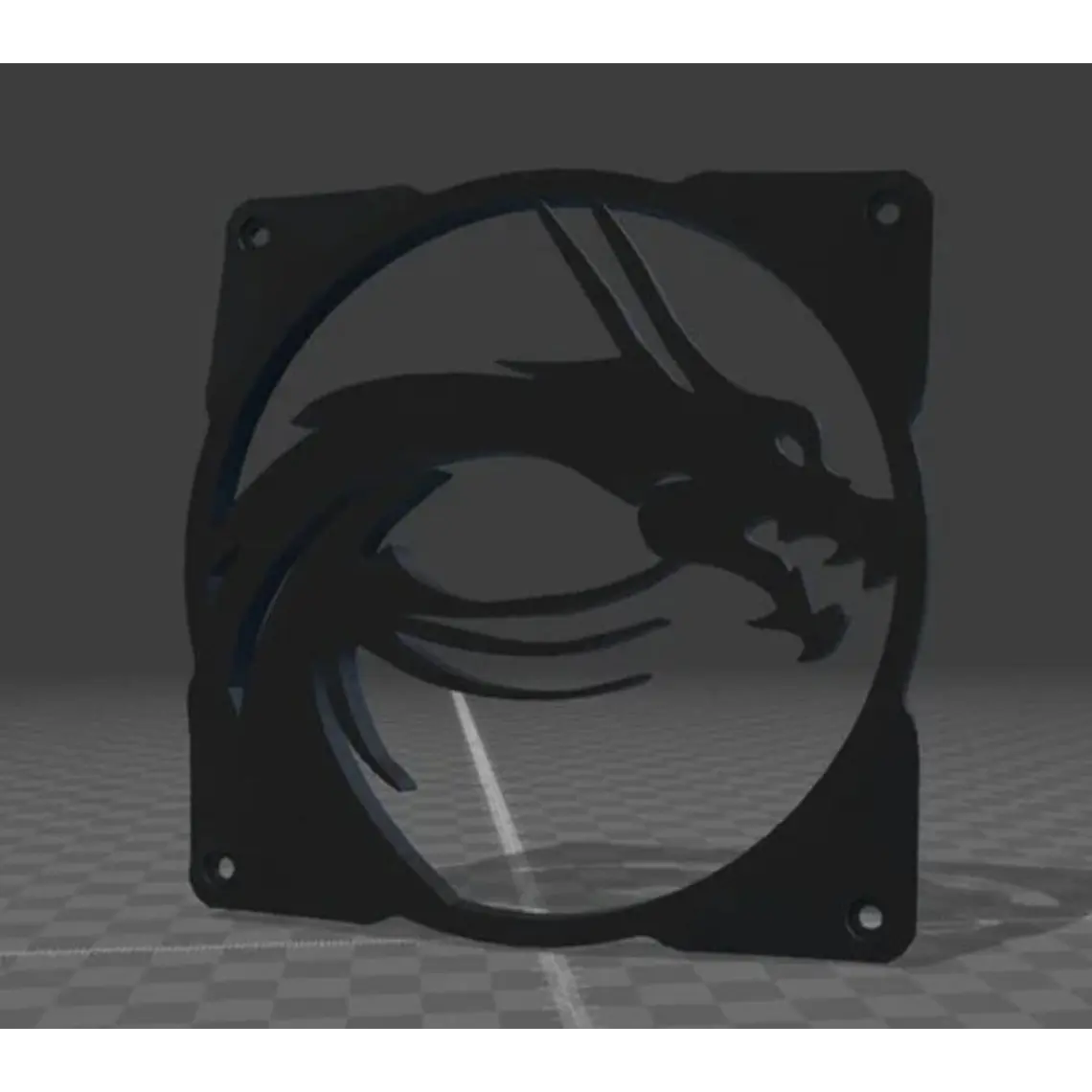 Skin O Parrilla Para Ventiladores De 140mm  (logo Asus-msi) 10